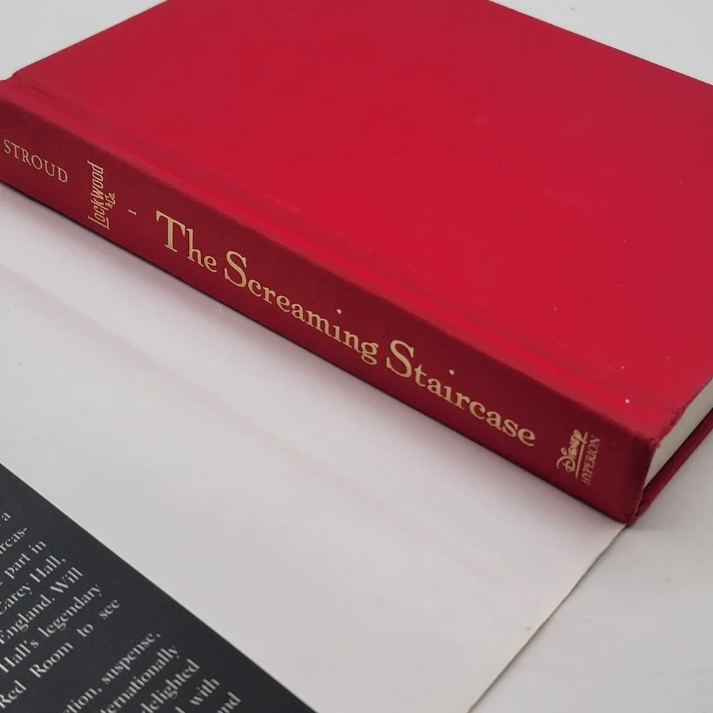 Jonathan Stroud The Screaming Staircase Hardcover First Edition 1st Print 2013